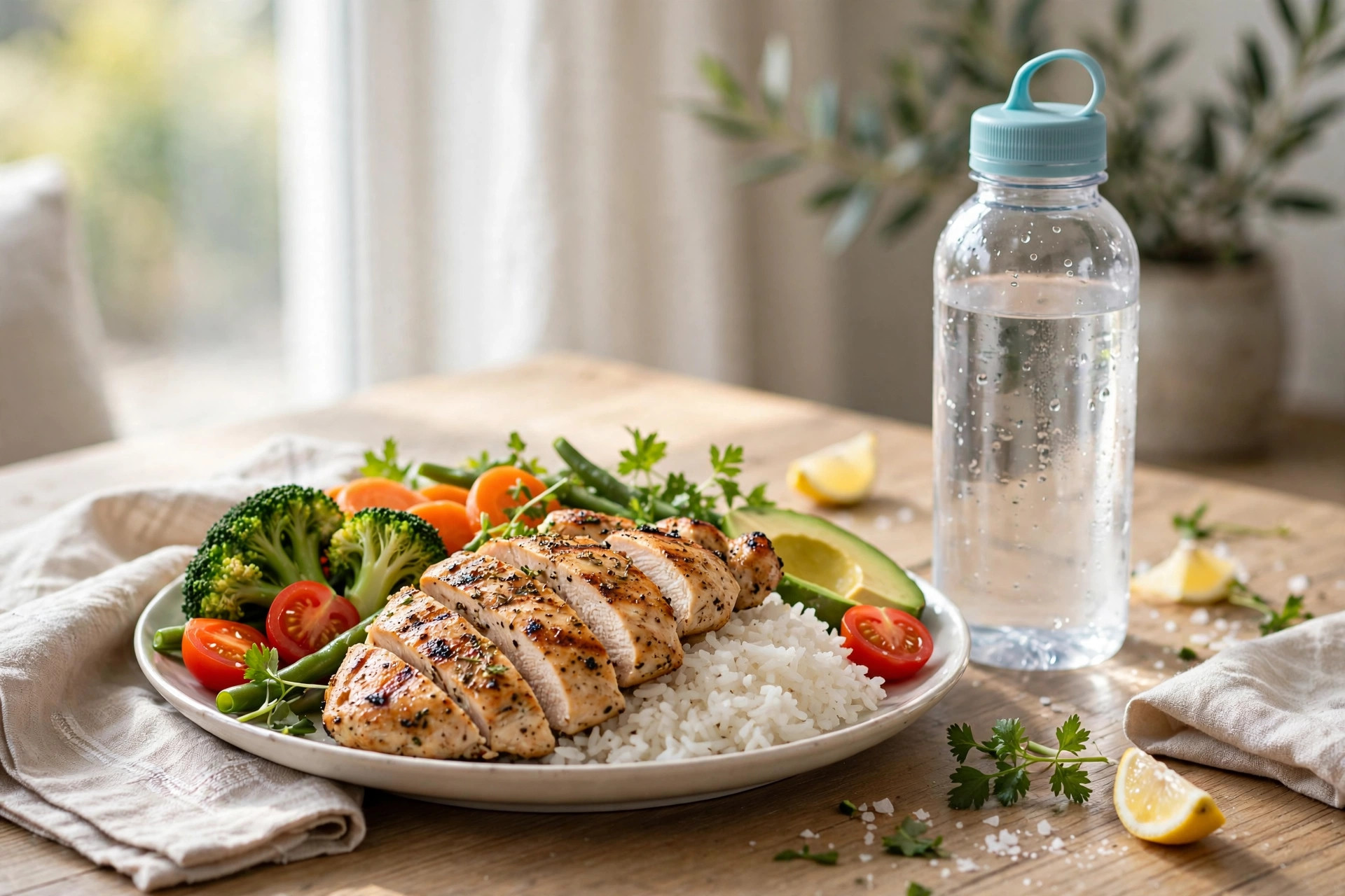 healthy post-workout recovery meal