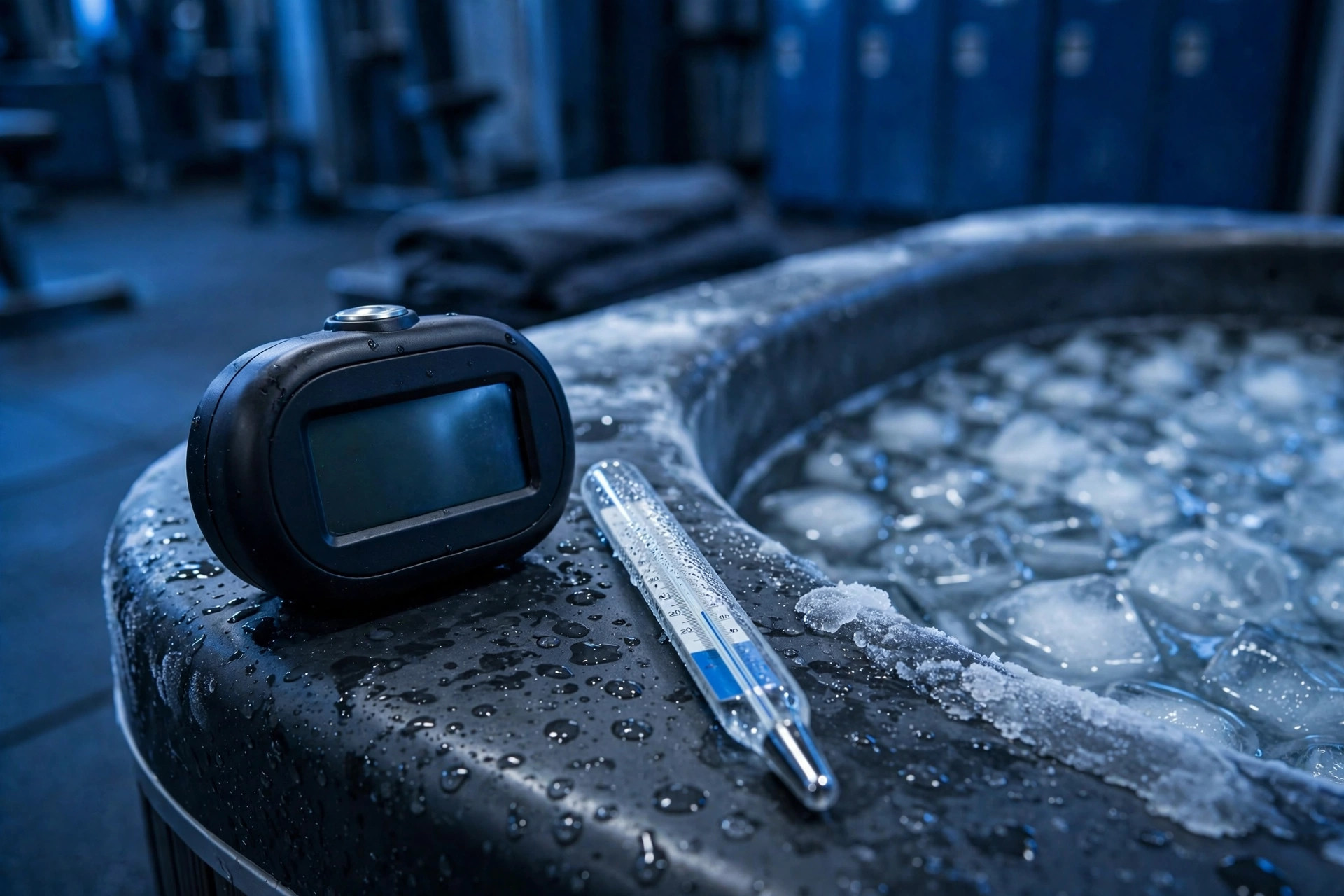 ice bath vs cold shower recovery setup