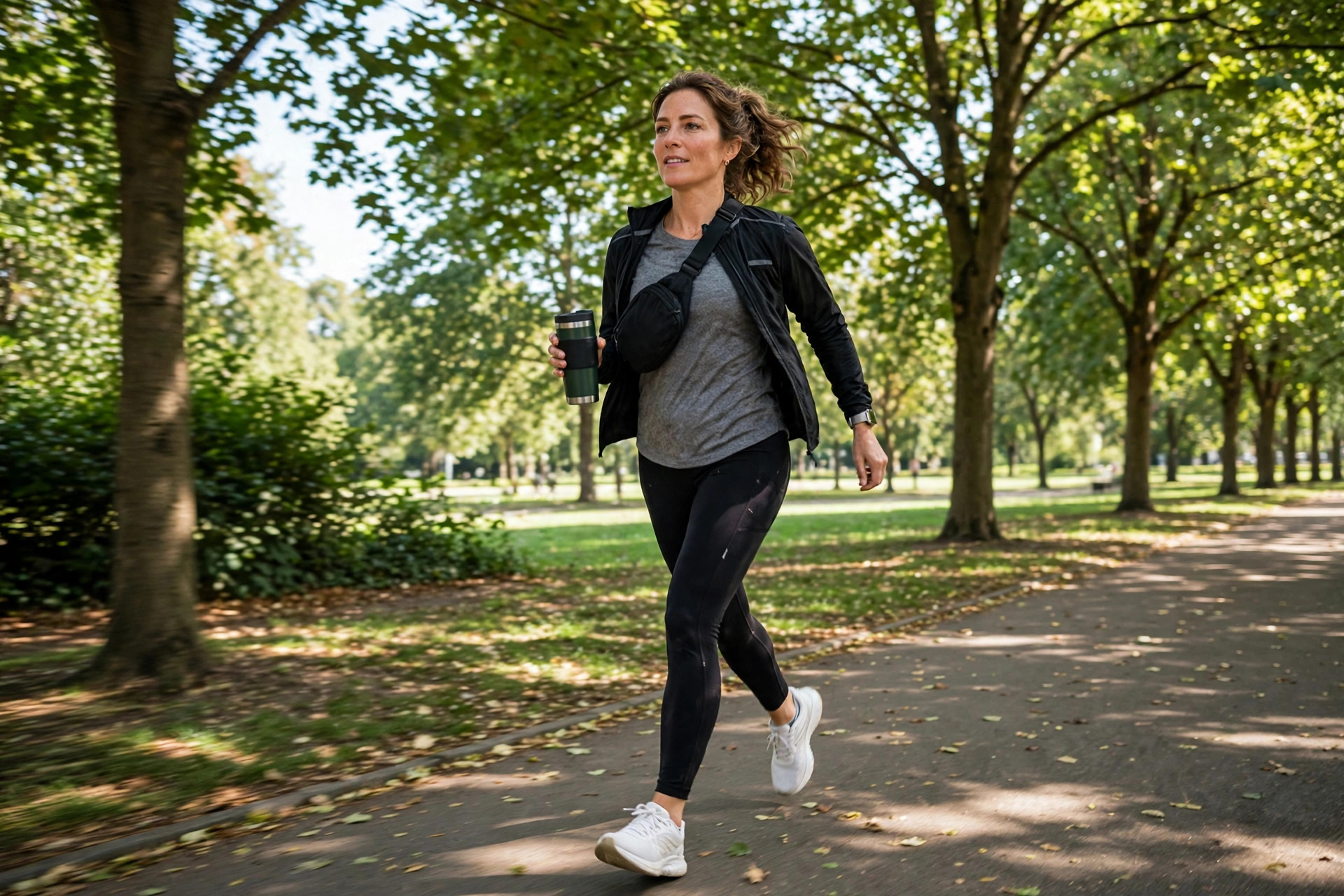 Exercise snacks for blood sugar control — brisk post-lunch walk outdoors