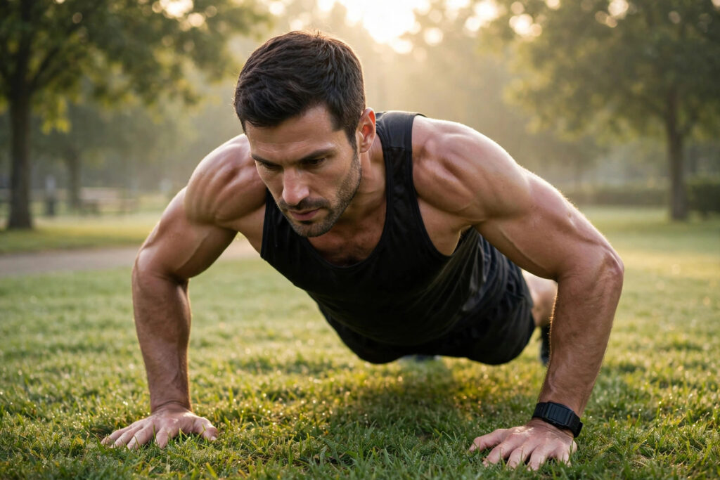 Natural outdoor strength training as a safe alternative to steroids